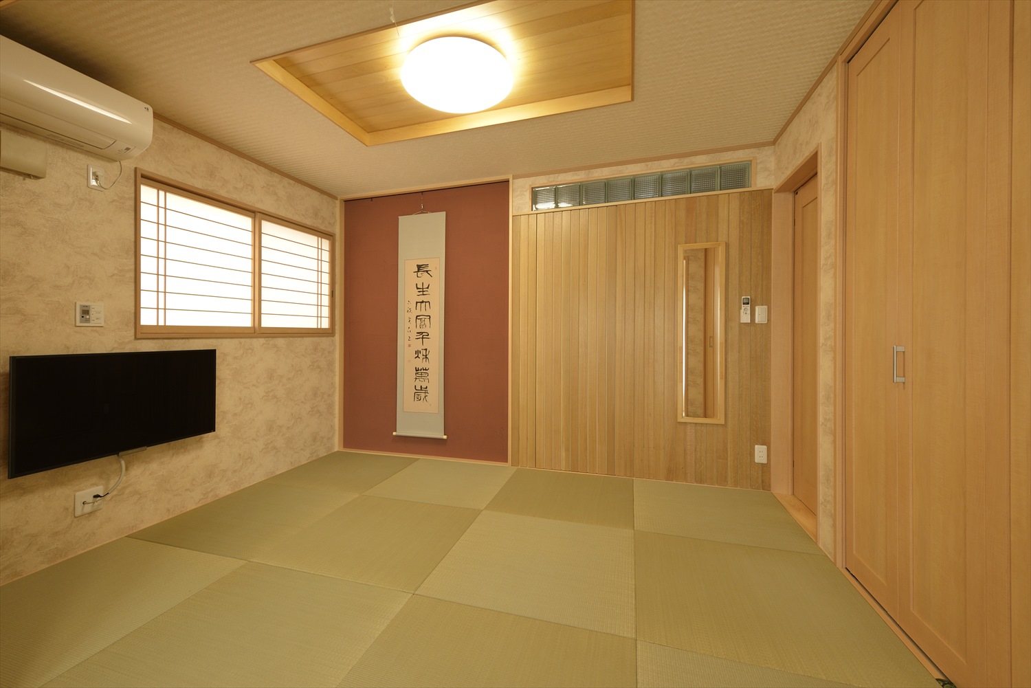 オリジナルデザインの和室