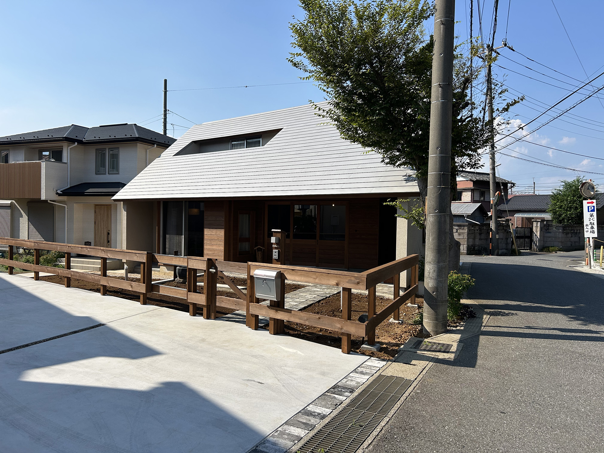 花見川の住宅兼店舗（設計　有田佳生建築設計事務所）